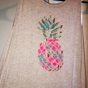 Pineapple Justice tank top